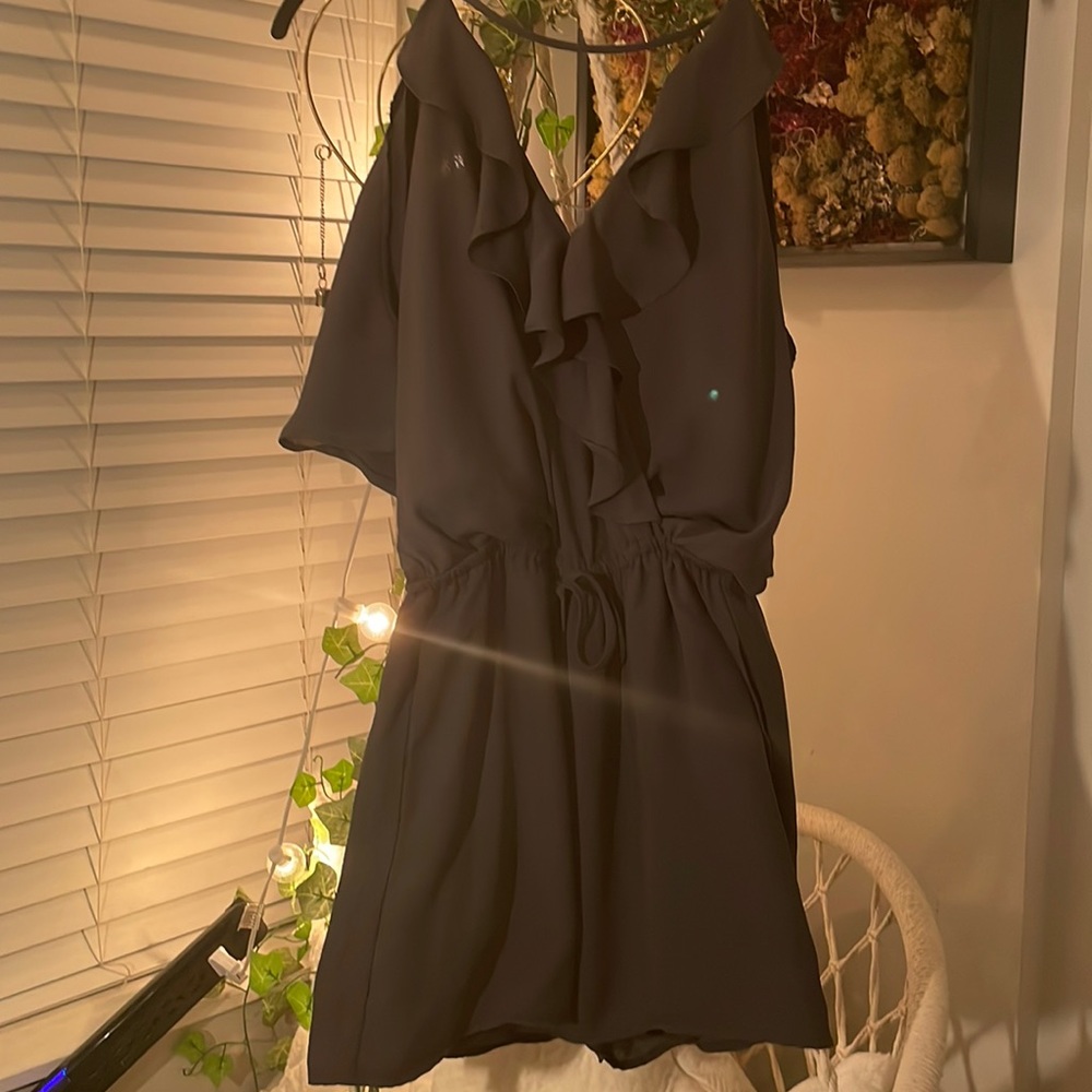 formal gray romper